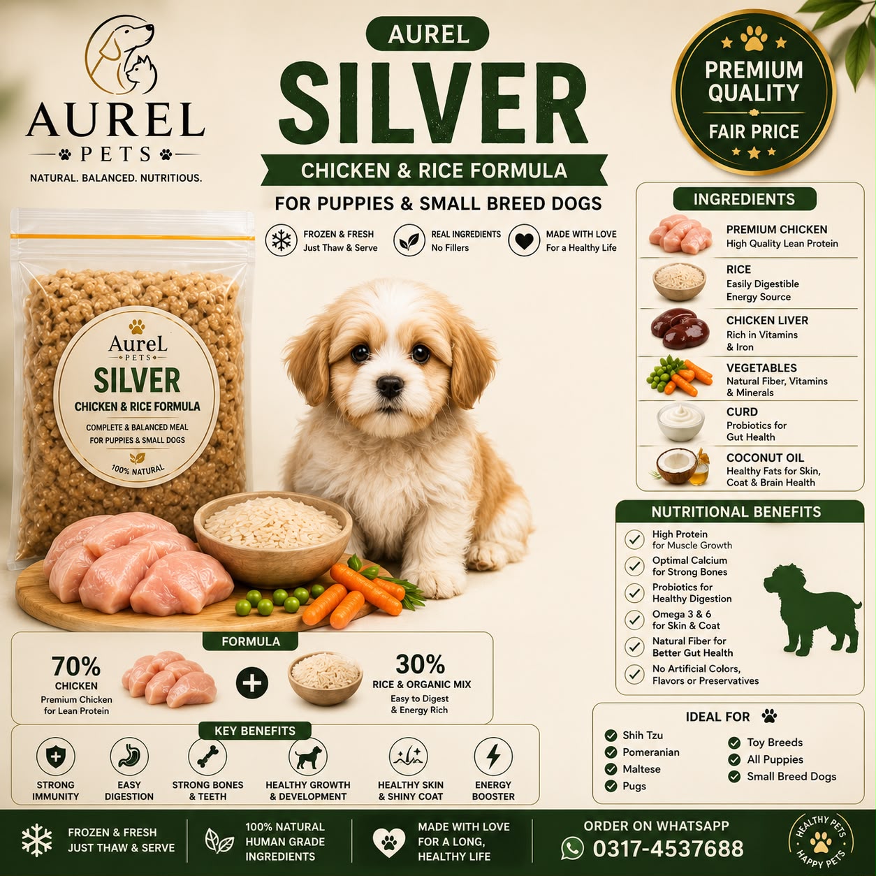 Aurel Silver — Chicken & Rice