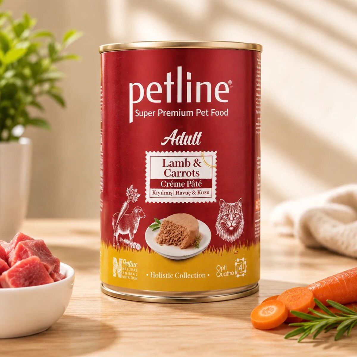 Petline Super Premium - Lamb & Carrots Créme Pâté