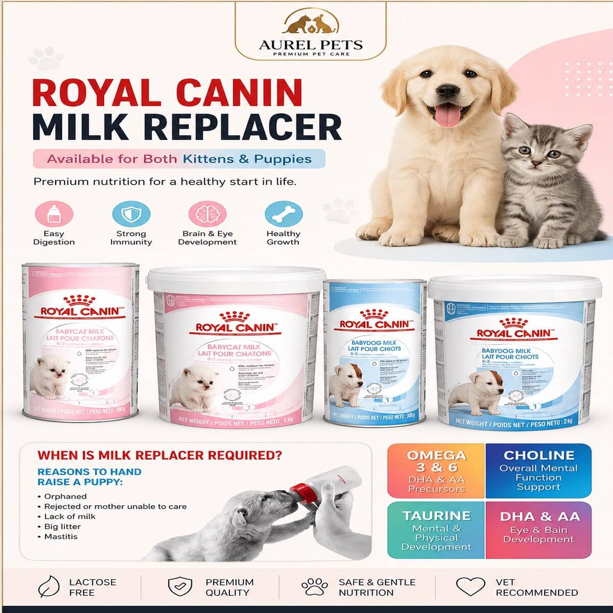 Royal Canin Babycat & Babydog Milk Replacer